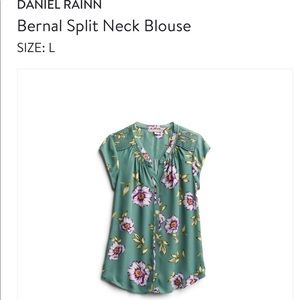Stitchfix Bernal Split Neck Blouse
